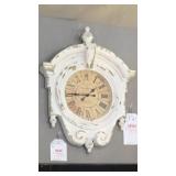 Distressed 44-Inch Vintage Wall Clock