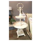 Two-Tier Decorative Metal Stand