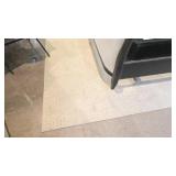 Beige Dimensional Area Rug, 8'1' x 9'11'