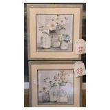 Framed Floral Still Lifes