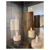 Eight Flameless Candles