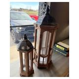 Two Decorative Lantern Houses