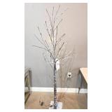 5ft 5in Lighted Decorative Tree