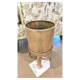 14in Tall Decorative Gilt Planter