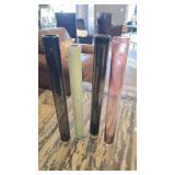 4 Infinito Vases, 24 Inches Tall