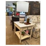 Hooker Furniture White End Table
