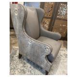 Hooker Furniture Leather Wingback Chair