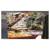 Acrylic Landscape on Metal of Fish Creek