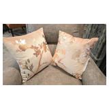 Rose Gold Accent Pillows