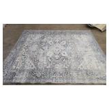 Cecilia Collection M012B Brown Navy Rug
