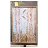 Oil on Board with Two-Tone Frame