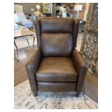 Smith Brothers Brown Leather Reclining Chair