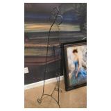 Pair of Metal Display Easels, 55 Inches Tall