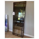 Rectangular Mirror With Metal Frame