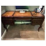 Hekman Executive Desk With Inset Top