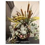Artificial Floral Arrangement in Decorative Pot