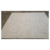 Unique Loom Finsbury Ivory Jute Rug