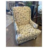 Smith Brothers Beige Stationary Chair