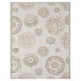 KAS Calla 6933 Taupe Suzani Area Rug