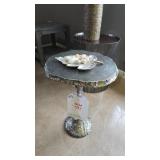 Silver Medal Tree Accent Table, 26-Inch