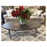 Hooker Furniture Oval Cocktail Table