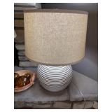 Uttermost Brand Striped Table Lamp 28 Inches