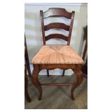 Three French Country Style Counter Stools