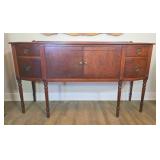 Hepplewhite-Style Inlaid Mahogany Sideboard