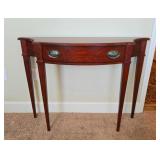 Harden Hepplewhite Bow-Front Console Table