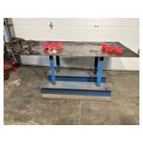 Welding Table with Vise and Magnets