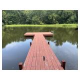 EXCEPTIONAL LAKE PROPERTY, HOME & POLE BARN, 10AC