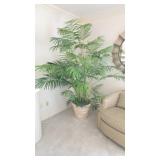 Artificial Palm Tree in Large Decorative Pot