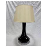 Ceramic Table Lamp With Beige Shade
