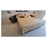 King Size Bed and Matching Dresser Set