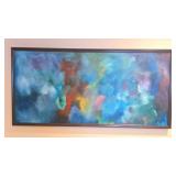 Abstract Oil Painting on Canvas