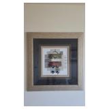 Abstract Art in Staircased Frame