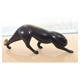 Loet Vanderveen Signed Bronze Panther Sculpture