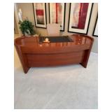 Custom Modern Desk and Chair Ensemble