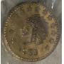 1853 California gold half dollar token