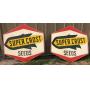 (2) Super Crost SEED SIGNS
