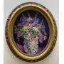 Edna Cathell, Still Life of Coneflower, Oil on