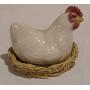Barbara Kuhlman 1988 Hen On Nest