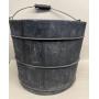 Antique wooden bucket 12" x 14"