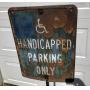 Vintage Handicap sign