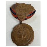 1912 Macon Georgia Confederate reunion MEDAL