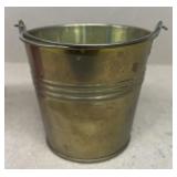 Small brass bucket