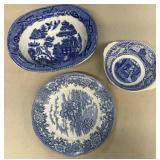 Old English bowls, serving dish