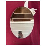 Oval mirror