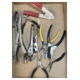 Pliers, and wrenches