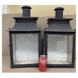 Pair of Carriage lanterns